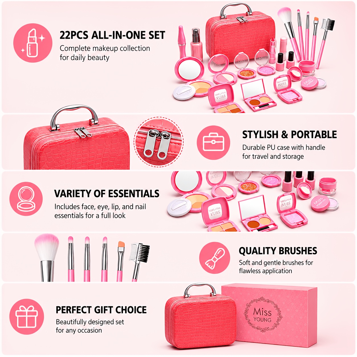 Set Trucco Giocattolo per Bamb - Beauty Makeup Set For Kids recensione e prezzo