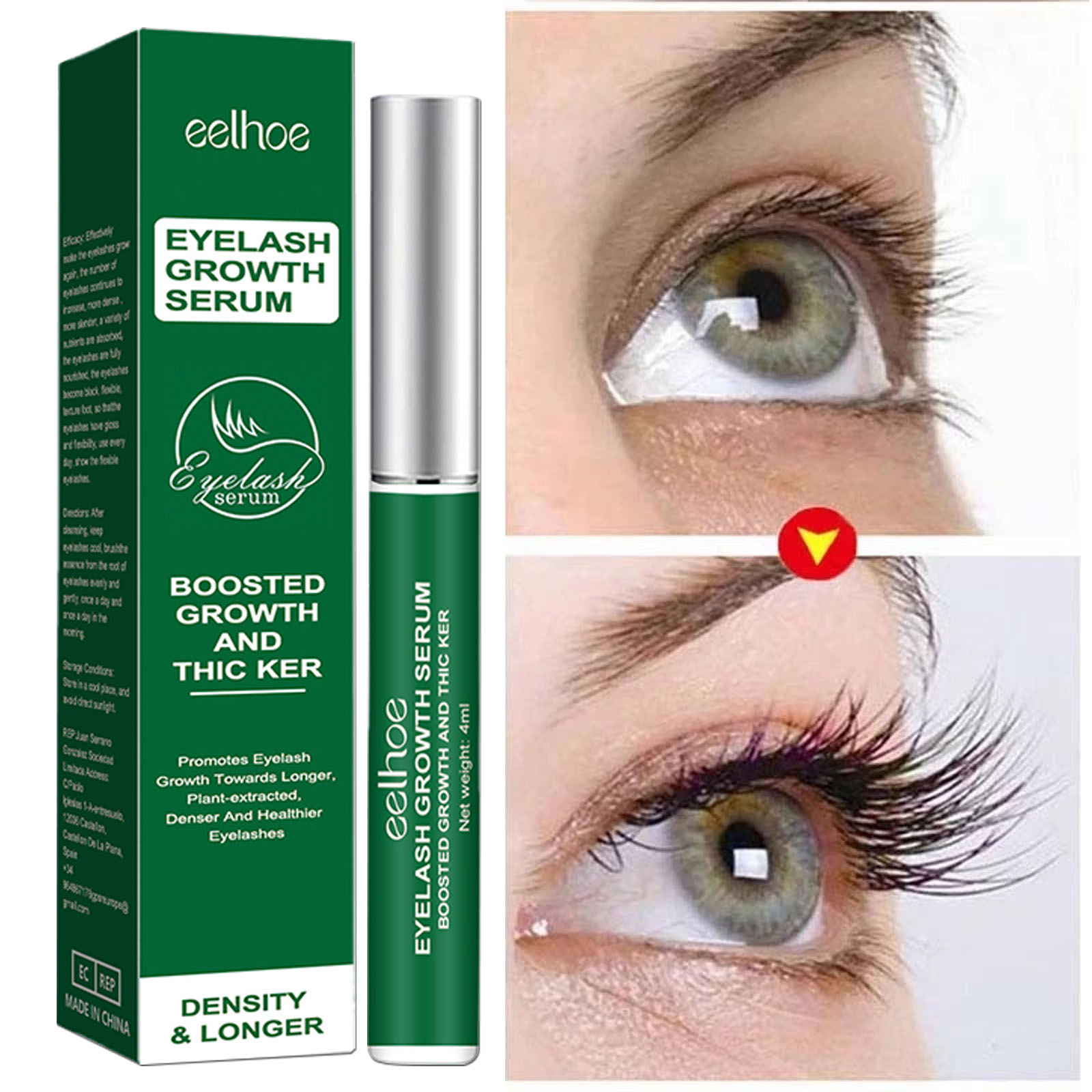 Siero per la crescita rapida d - Lash Serum Growth recensione e prezzo