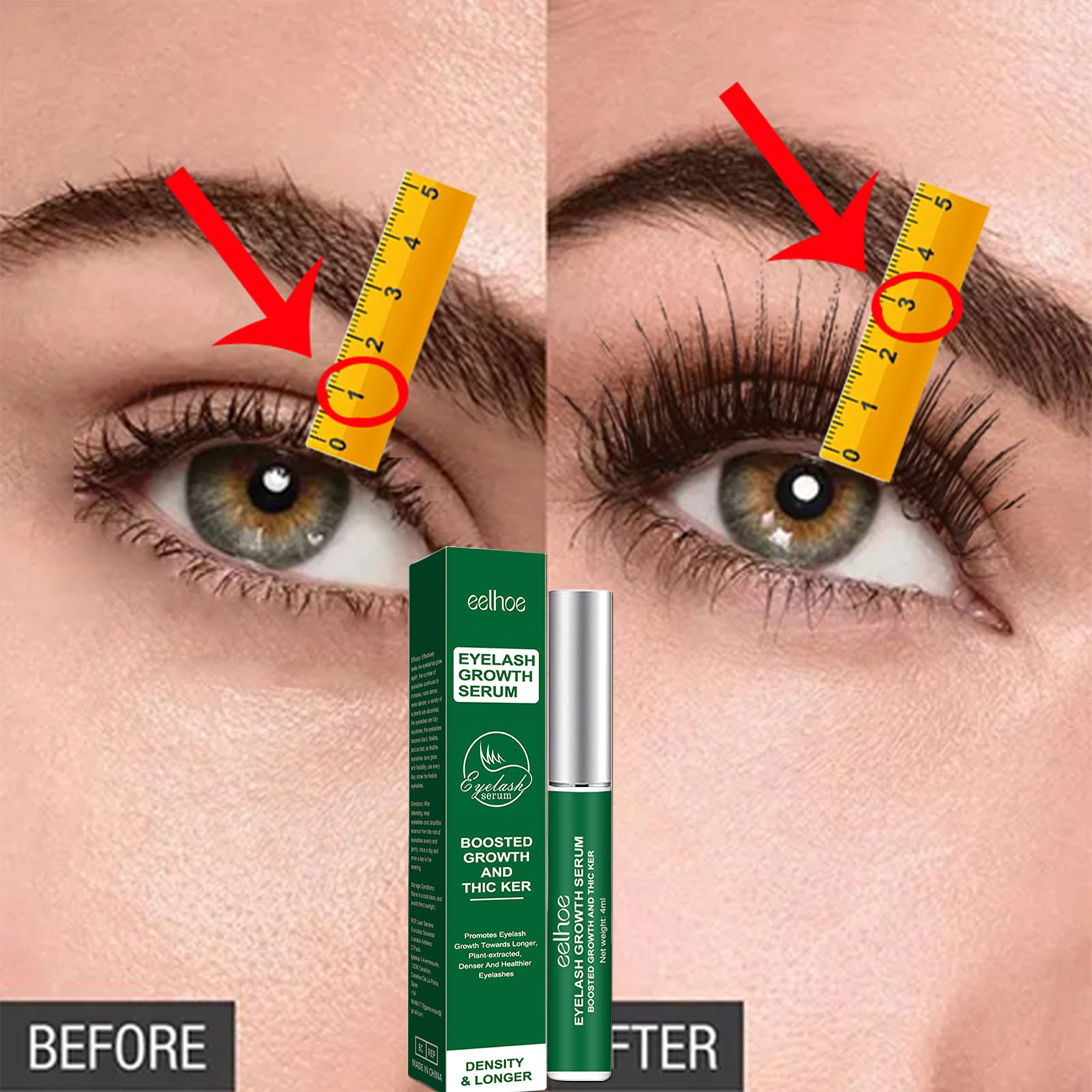 Siero per la crescita rapida d - Lash Serum Growth recensione e prezzo