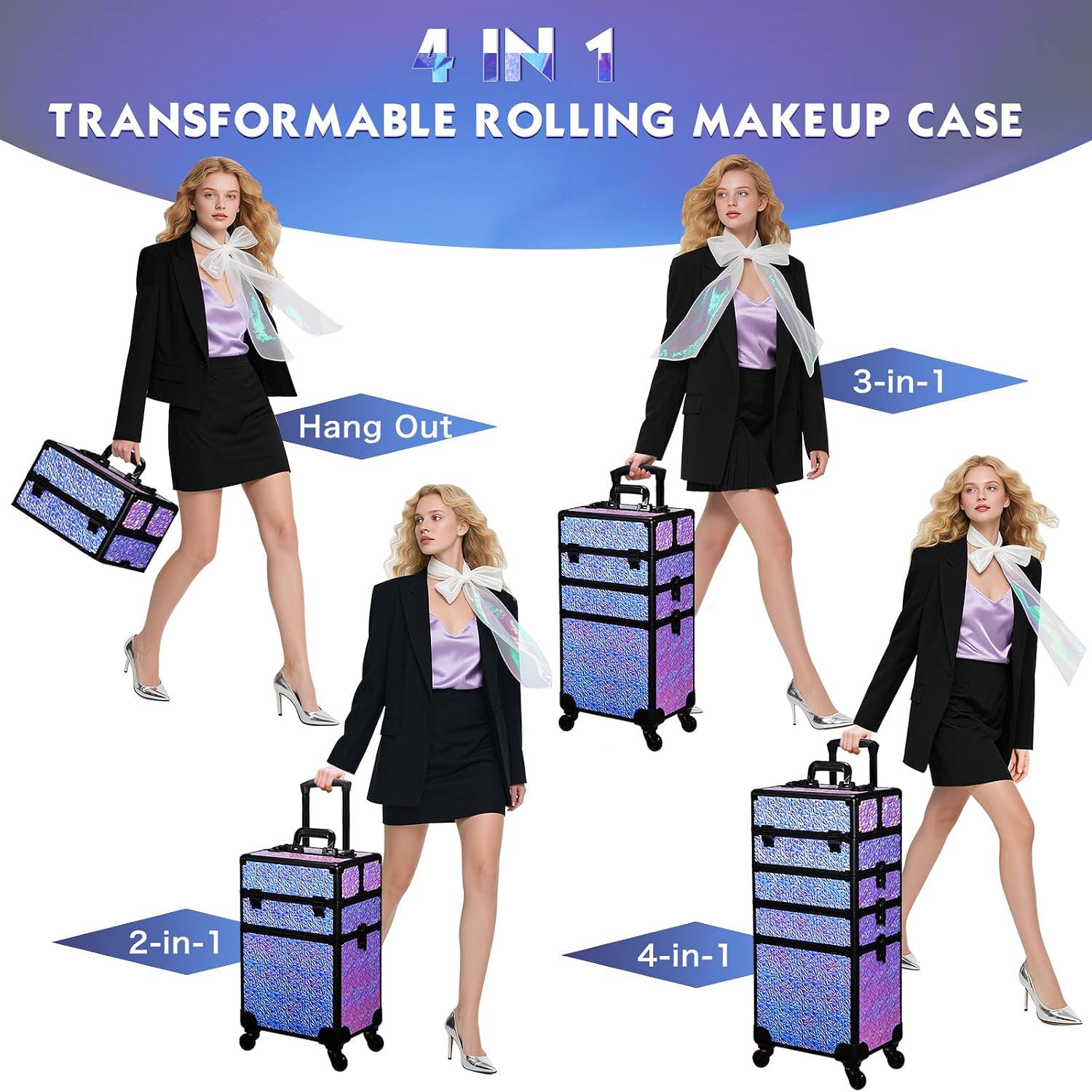 Valigia Trucco con Ruote, Gran - Beauty Makeup & D Anime Studio Vega Baja recensione e prezzo