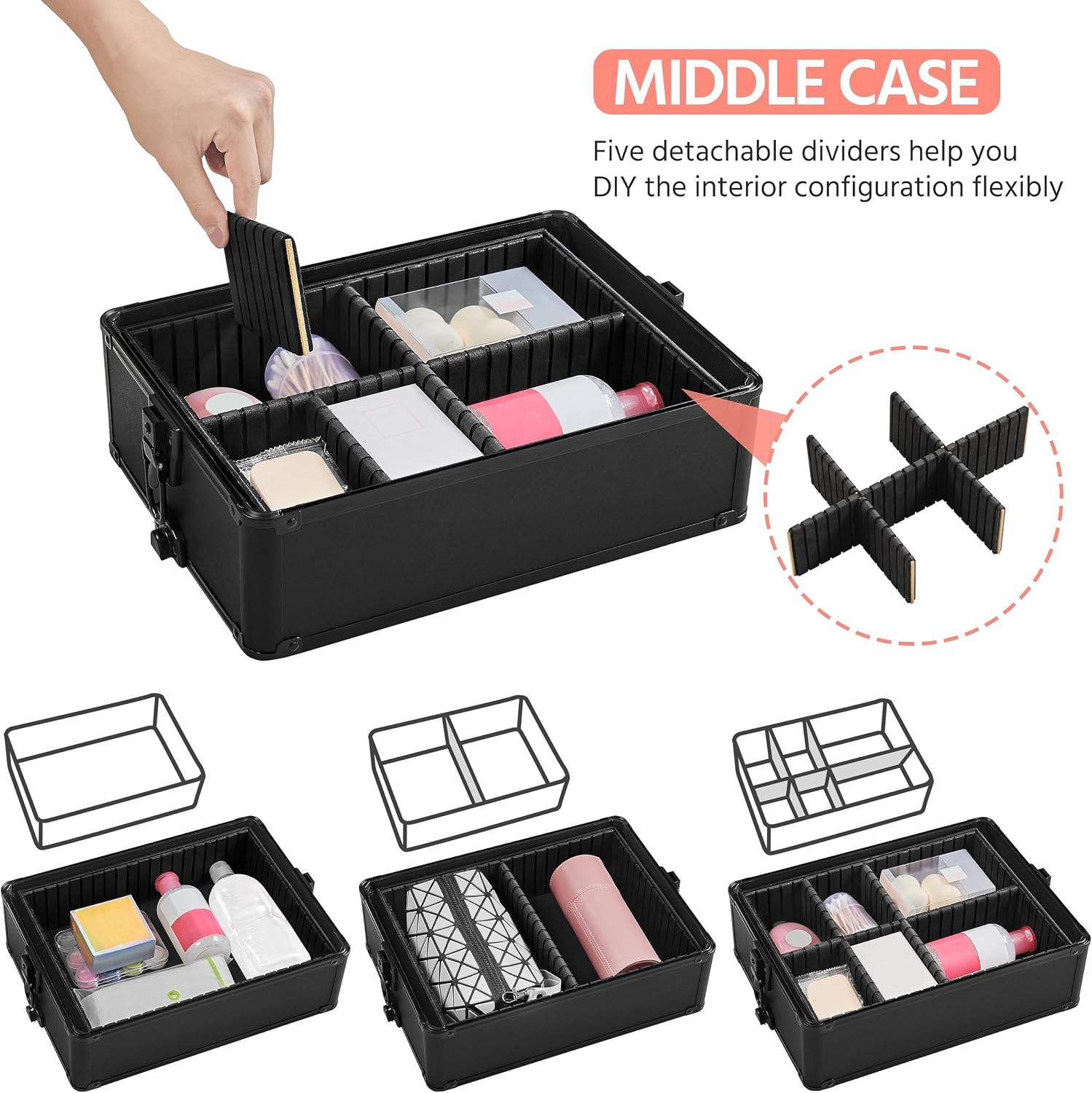 Valigia Trucco con Ruote, Carr - Beauty Makeup & D Anime Studio Vega Baja recensione e prezzo