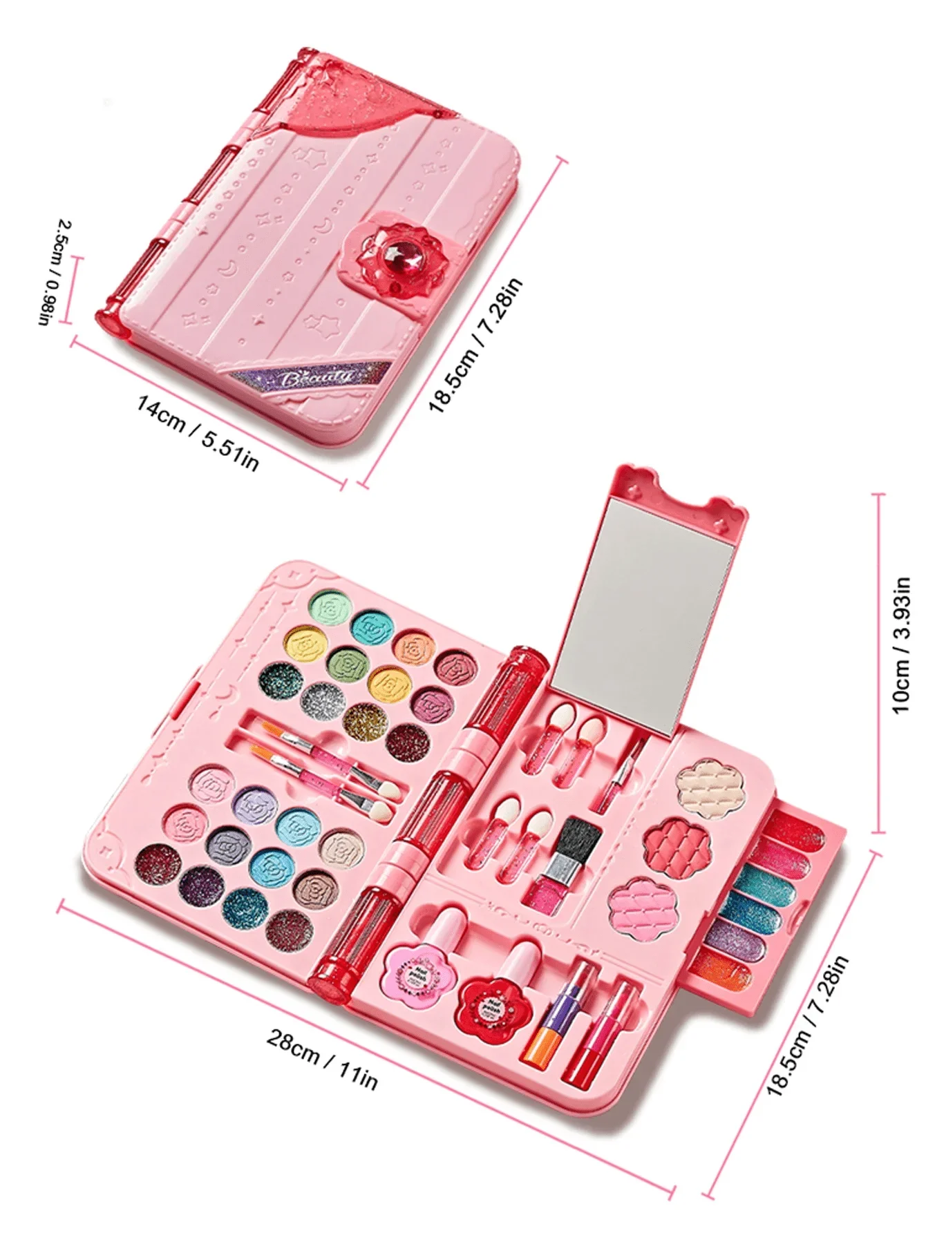 Kit Trucco Lavabile per Bambin - Beauty Makeup Set For Kids recensione e prezzo