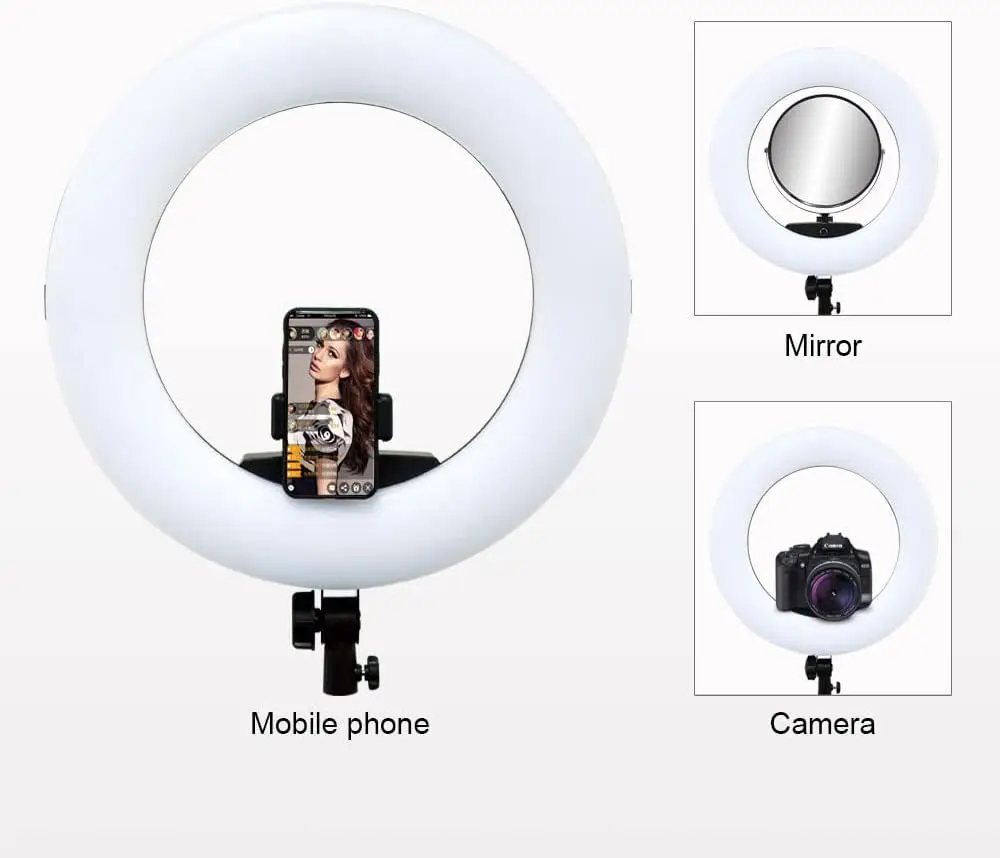 FD480 Ring Lamp 18 Pollici Luc - Beauty Makeup Youtube recensione e prezzo